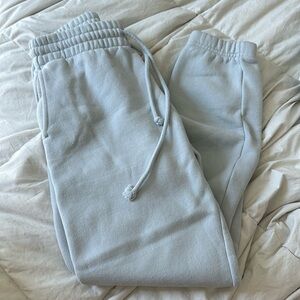 TNA “perfect” joggers in light blue. Size 2XS